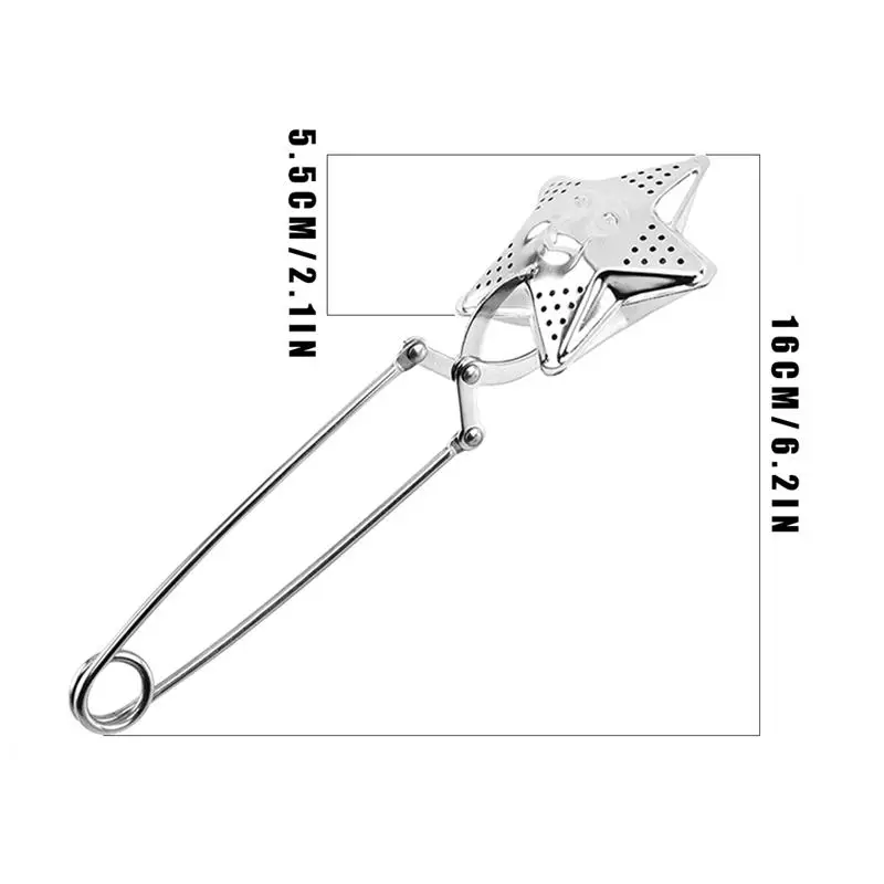 

Stainless Steel Tea Infuser Sphere Mesh Tea Ball Bulk Tea Filter Diffuser Handle Seasoning Strainer Teapot Gadgets Kitchen Tools