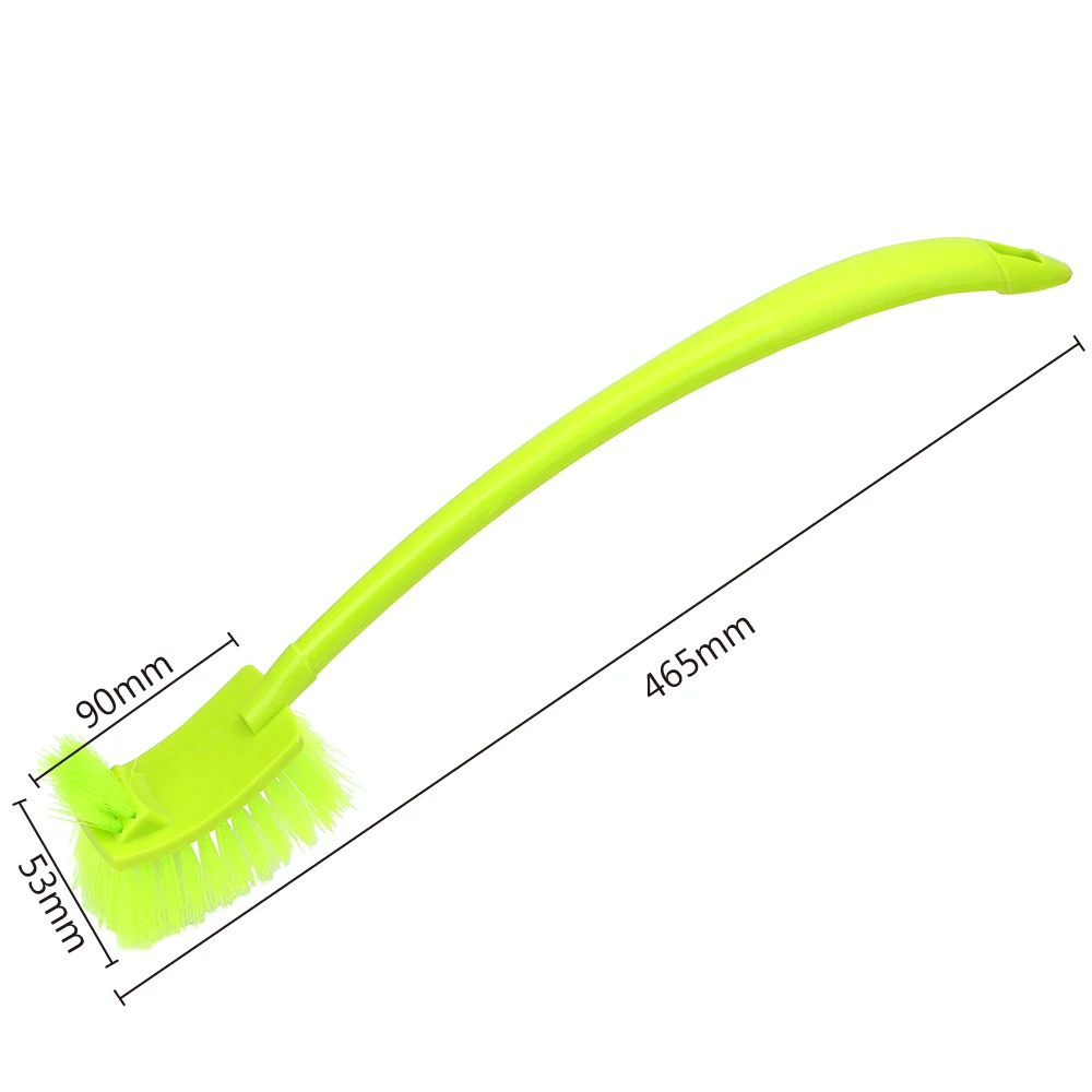 

Toilet Bowl Cleaning Tool Lavatory Brush Antifouling No Blind Angle Double-sided Toilet Brush Close Stool Cleaner