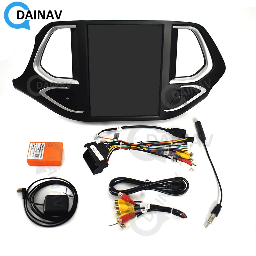 Автомобильный мультимедийный плеер с вертикальным сенсорным экраном головное