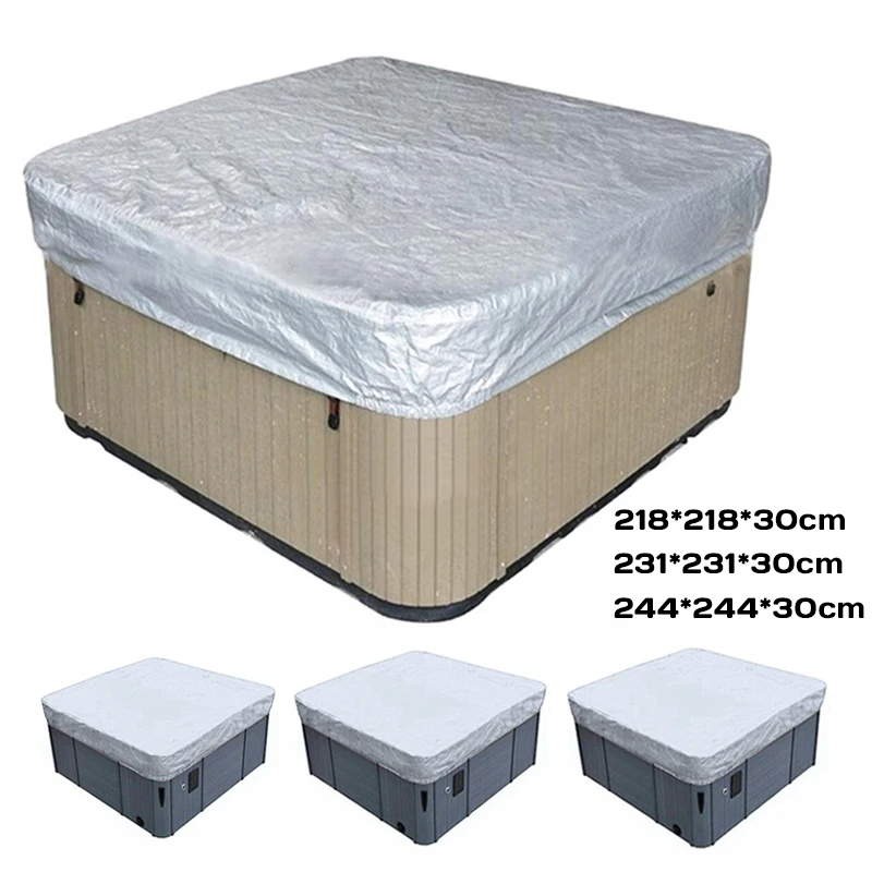 Наружная гидромассажная Ванна спа Водонепроницаемая Пыленепроницаемая крышка