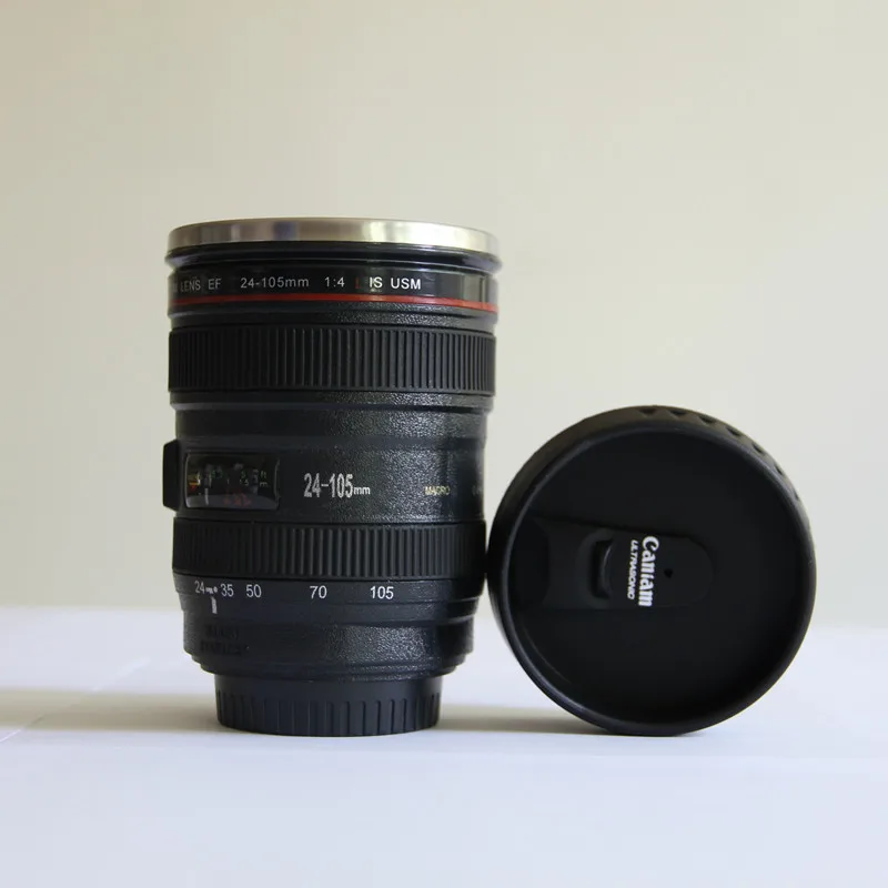 400 мл семейная чашка для молока кофе Дорожная кружка из нержавеющей стали черная