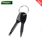 Портативный ключ Набор отверток кольцо для ключей в форме инструмента к повседневной одежде многофункциональные карманные мини инструмент нержавеющий Брелок Отвертка