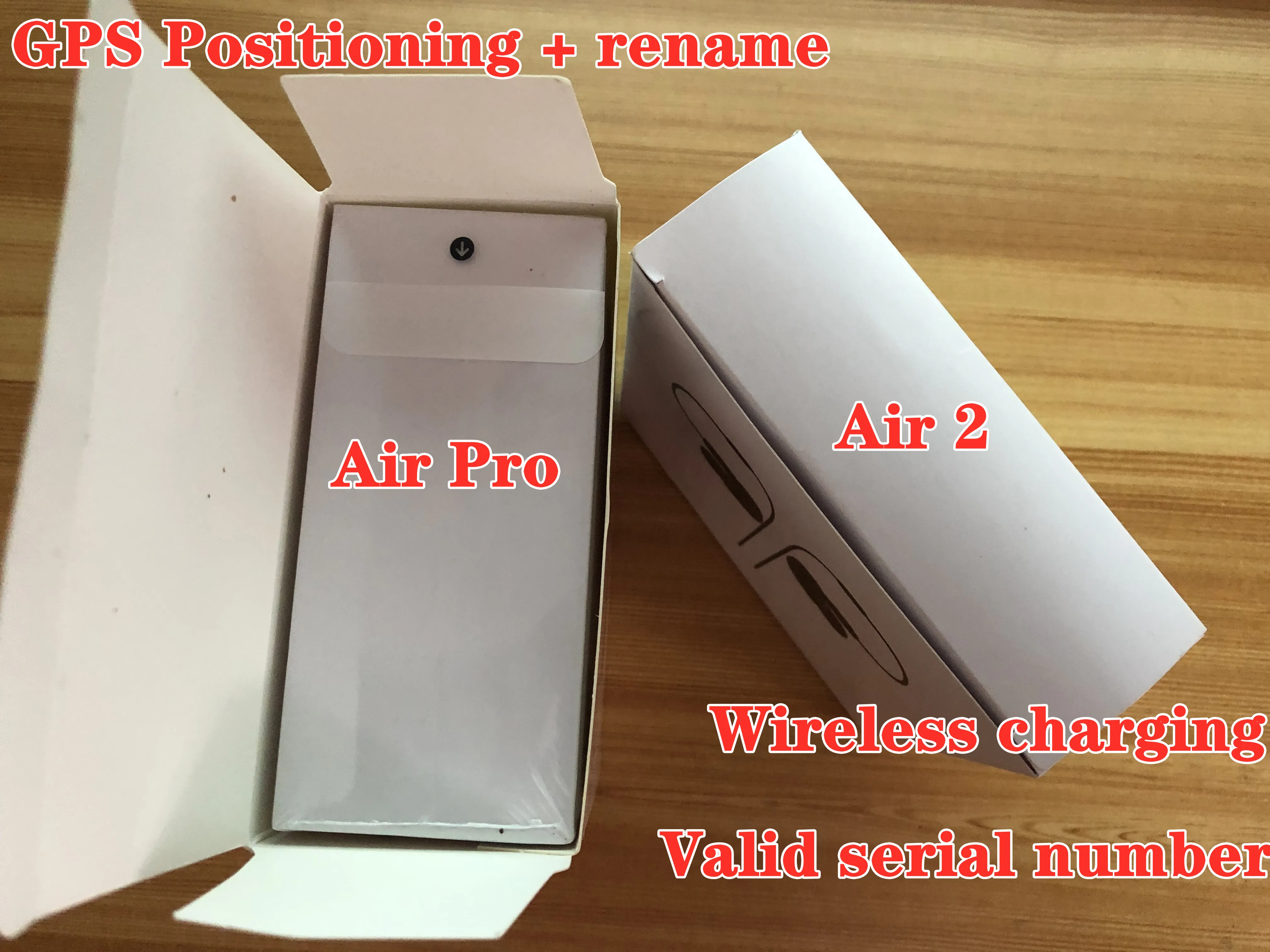 

Valid serial number AP3 AIR pro Wireless Charging Bluetooth Headphones Generation 3 Earphones AP2 2nd Generation H1 chip Earbuds