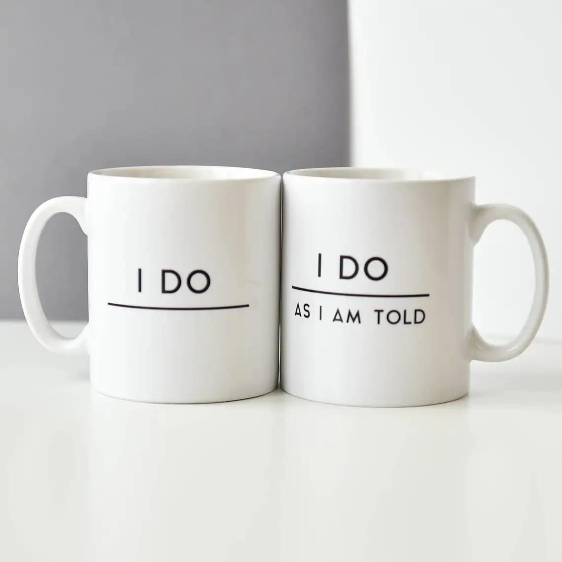 

Свадебные кружки, персонализированная кружка, свадебный подарок, Подарок на годовщину, подарок для пары, Забавный свадебный подарок, свадебный подарок, I D,Double