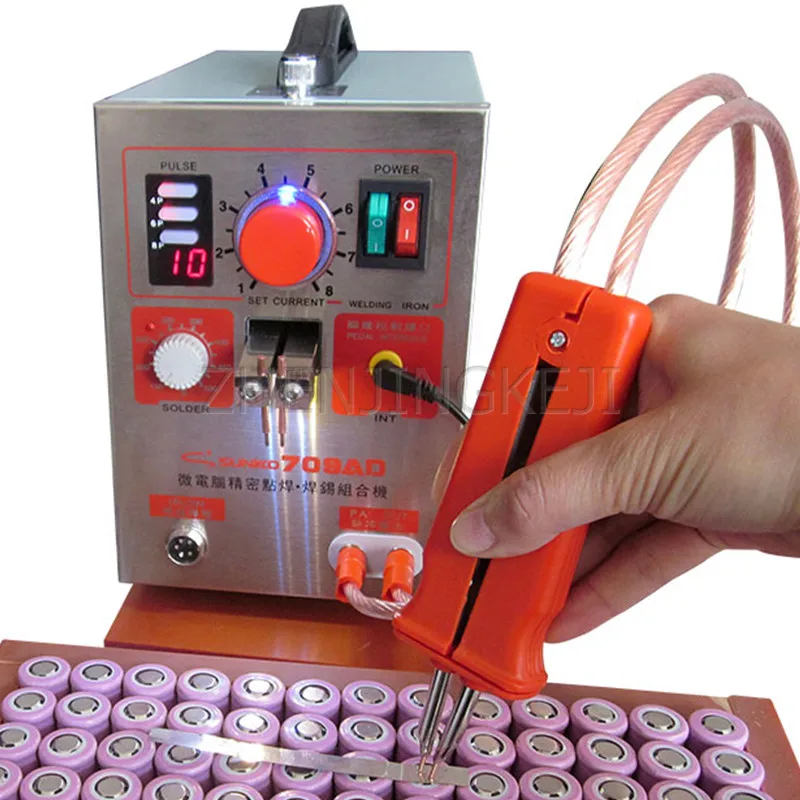 

LED Welding Needle Lighting Handheld Spot Welding Pen Microcomputer Precision Iithium Battery Assembly Small Tools And Equipment