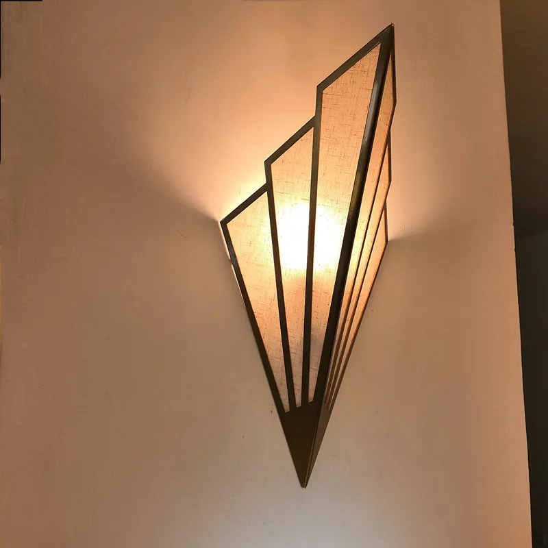 

nordic decoration home glass wall sconces blue wall light iron mirror light corridor bedroom bedside bedroom wall lamp