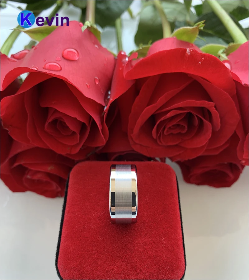 Мужское кольцо из карбида вольфрама 10 мм 12 | Украшения и аксессуары