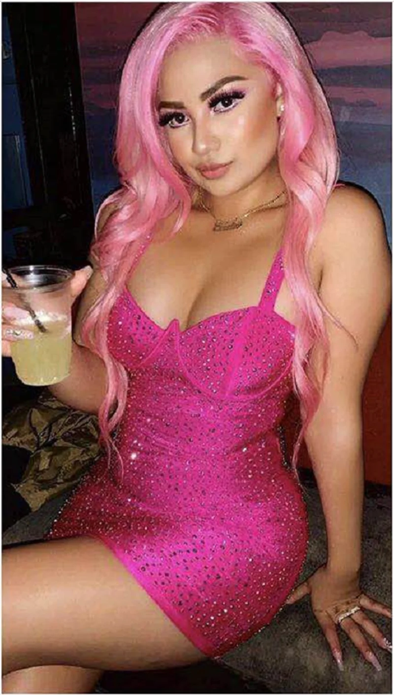 Высококачественное блестящее белое Бандажное платье из вискозы с блестками и