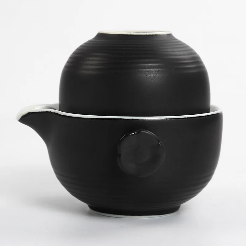 Кунг-фу Gaiwan Чайник Чай чашка для путешествий Чай комплект включает 1 баночка 2 чашки Личный кабинет Путешествия Портативный Чай посуда сумка