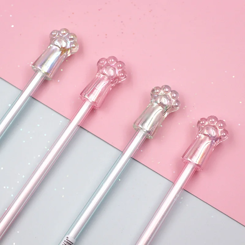 1 шт. Новинка гелевые ручки с кристаллами милые кавайные единорогом нейтральные