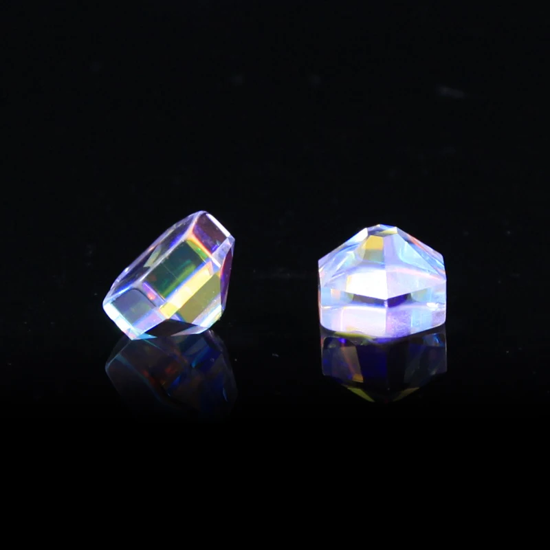Дихроическая Призма шестисторонний яркий свет X Cube витражное стекло призмы для