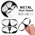 Металлический пылезащитный чехол для наушников Apple Airpods 3, 2, 1, Air Pods Pro 2021 3-го поколения, зарядный бокс, наклейка, аксессуары