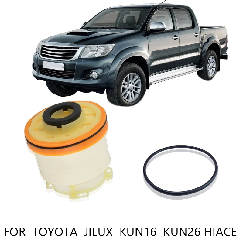 Fuel Filter Diesel elements Kit for Toyota Hilux 2012-2015 Kun16 Kun26 Hiace 2017 Fortuner 12-15 23390-0L050 5Pcs | Автомобили и