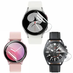 Защитная пленка для экрана Samsung Galaxy Watch 43, 45 мм, 41 мм, Classic 42 мм, 46 мм, Active 2, 40 мм, 44 мм, Gear S2S3Sport