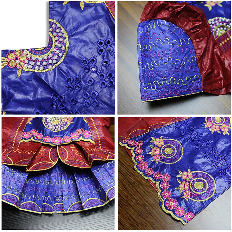 Женский костюм с юбкой H & D Dashiki Bazin комплект в африканском стиле футболка коротким