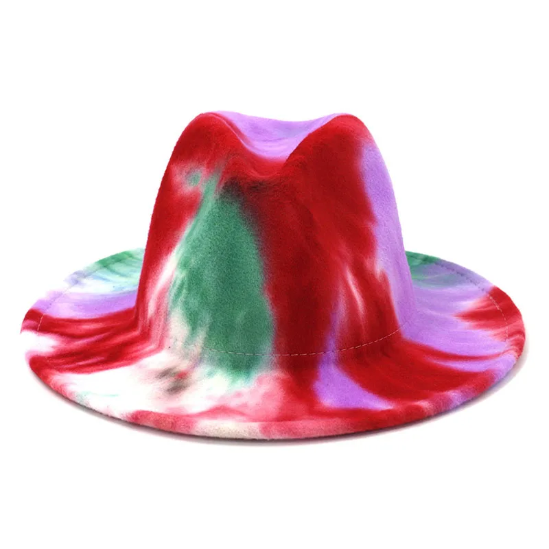 

Men's hat Women's cap summer fedoras wide brim Hats felt summer spring beach winter black sun 2021 fashion Wool solid unisex