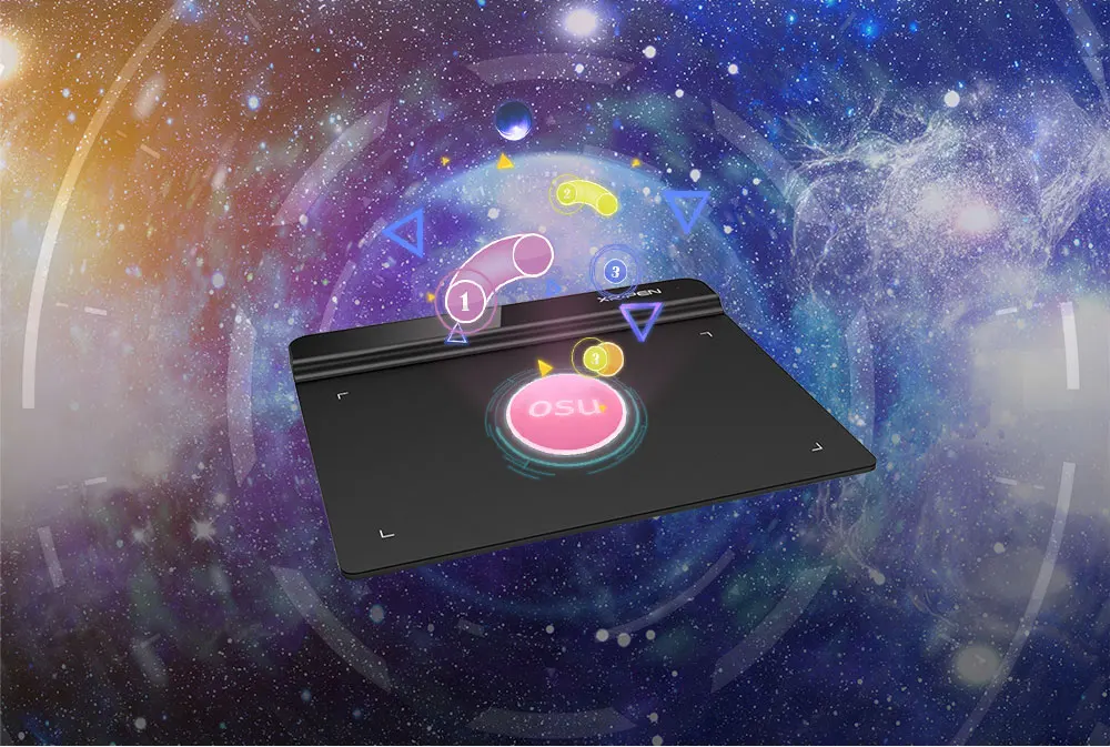 XP-Pen Star G640 Графический планшет для рисования и OSU!6х4 дюймов Чувствительность нажатия- 8192 уровней и безбатарейный стилу