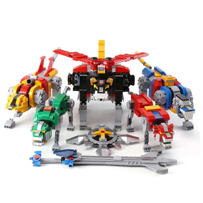 Voltron защитник Вселенной модель 2334 шт. войны &quot конструкторные блоки Детские