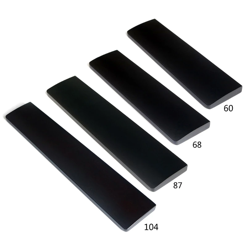 

Wood Wrist Rest Pad Keyboard Wood Black Wrist Rest Support Protection With Anti-Slip Pad for Mechanical Keyboard