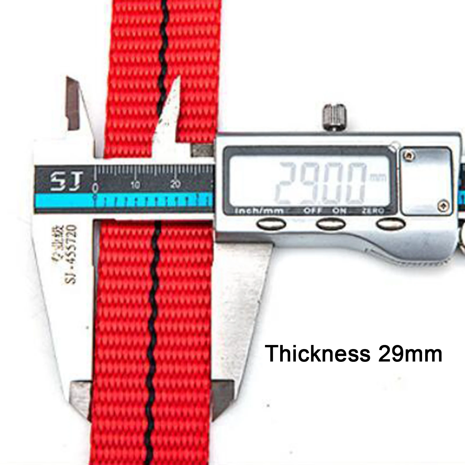 

High Altitude Protective Safety Harness Sling Lanyard with Hooks Wearable Construction Mountaineering Caving Downhill