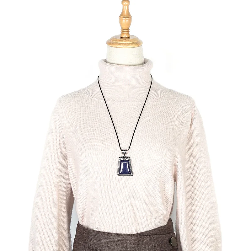 JD большой размер тигр глаз камень натуральный кулон мужчины для ожерелья