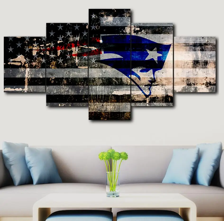 Модульные Картинки Рамки HD Печать холст картина 5 шт. с национальным декор