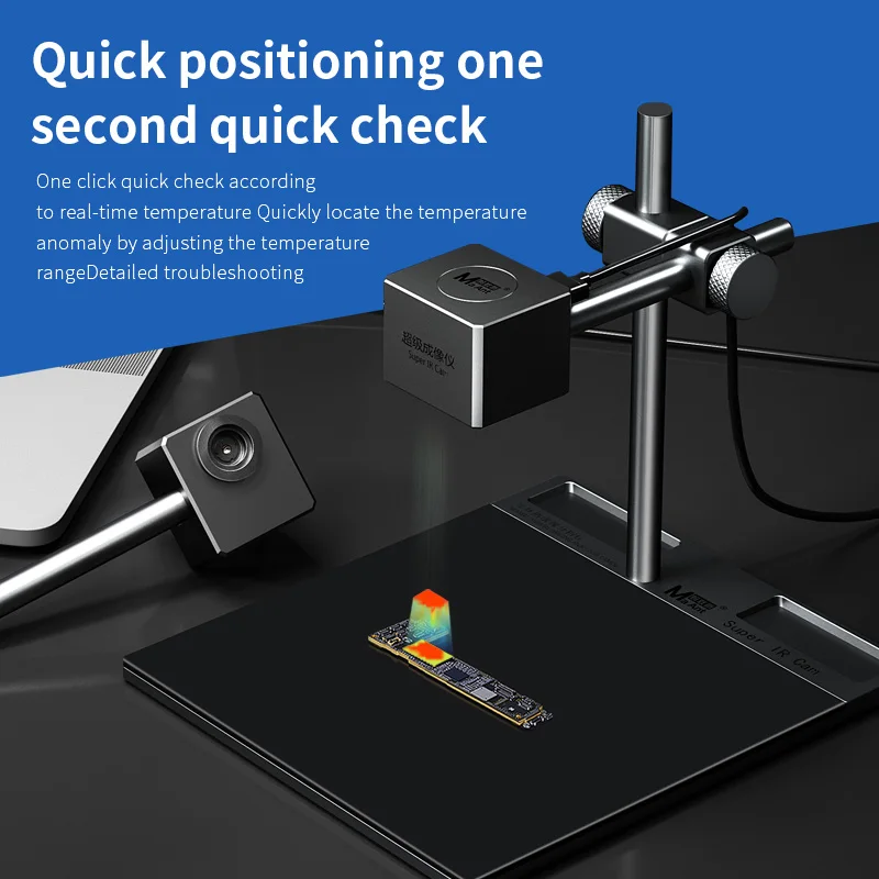 

MaAnt 3D Thermal Imaging Camera For Phone Motherboard Fast Inspection Repair PCB Troubleshoot Tools iR Thermal Images Cameral