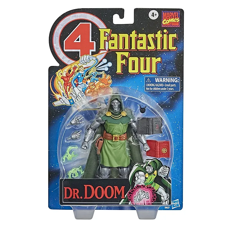 

Hasbro Marvel Legends Vintage Series15cm Scale Dr. Doom Fantastic 4 Action Figure Toy Marvel Super Hero Collectible Series