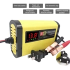 Автомобильное зарядное устройство со светодиодным дисплеем, 12 В, 2 А, 220 В, 110 В