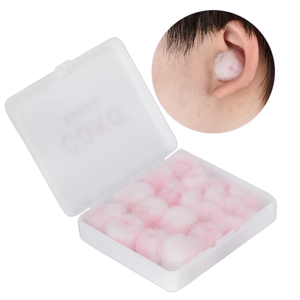 

Earplugs Protection Wax Cotton Noise Reduction Waterproof Earplugs Adault Man Woman Child Hearing Sleep Protection Ear Plugs