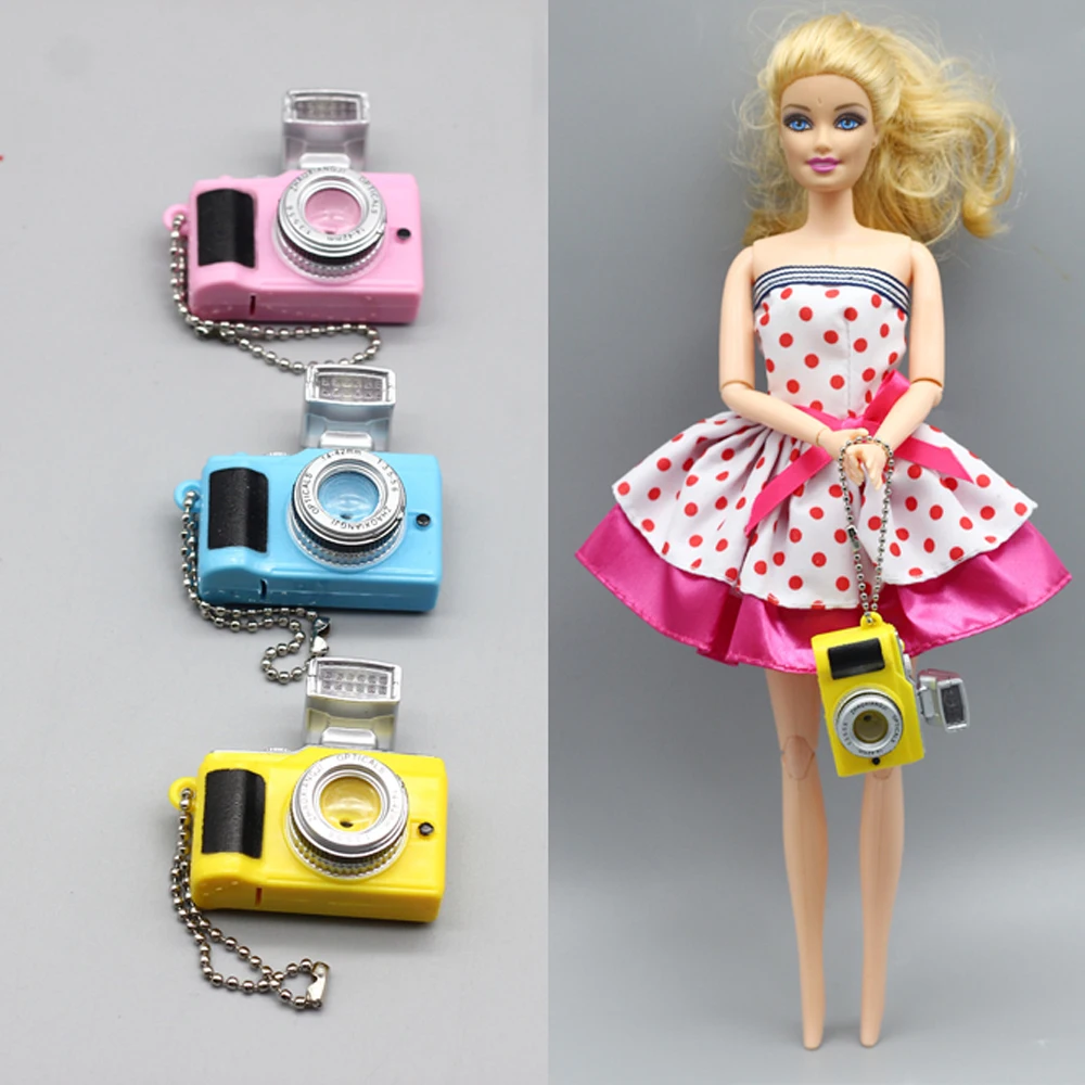 Новая мода 1 шт. Супер милая мини кукла интимные аксессуары SLR камера для 1/6 BJD
