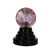 night light plasma ball magic touch sensitive lamp transparent magic lightning atmosphere novelty toy for kids home decor