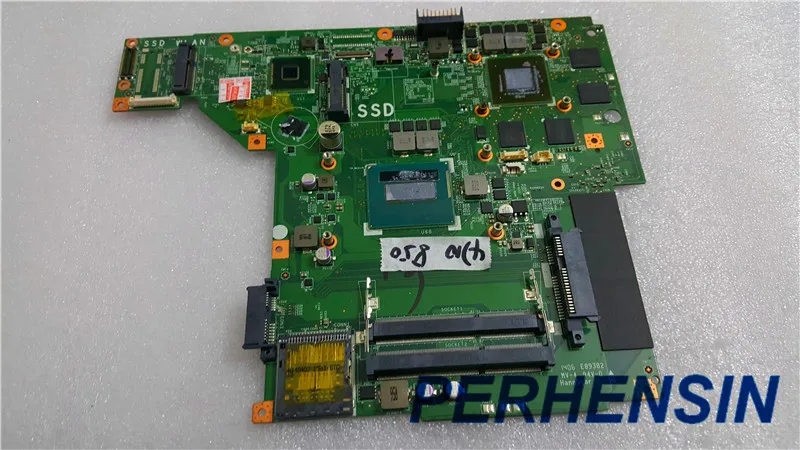  Original For MSI GE60 motherboard MS-16GF1 MS 16GF1 I7 GTX850M VER:1.1 100% tested good | Laptop Repair Components