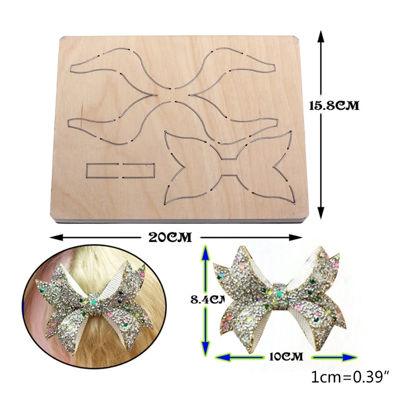 

Bow Bowknot Wooden Cutting Dies Stencil DIY Scrapbooking Album Stamp Paper Card Embossing Craft Decor Aceessory HX6F