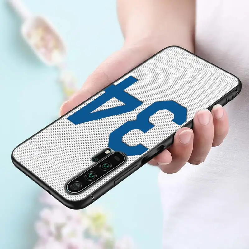 Черный силиконовый чехол Баскетбол 23 24 счастливый номер для huawei Honor 10i 9X8X20 10 9 Lite 8 8A 7A 7C Pro Lite чехол для телефона - Цвет: Style 13