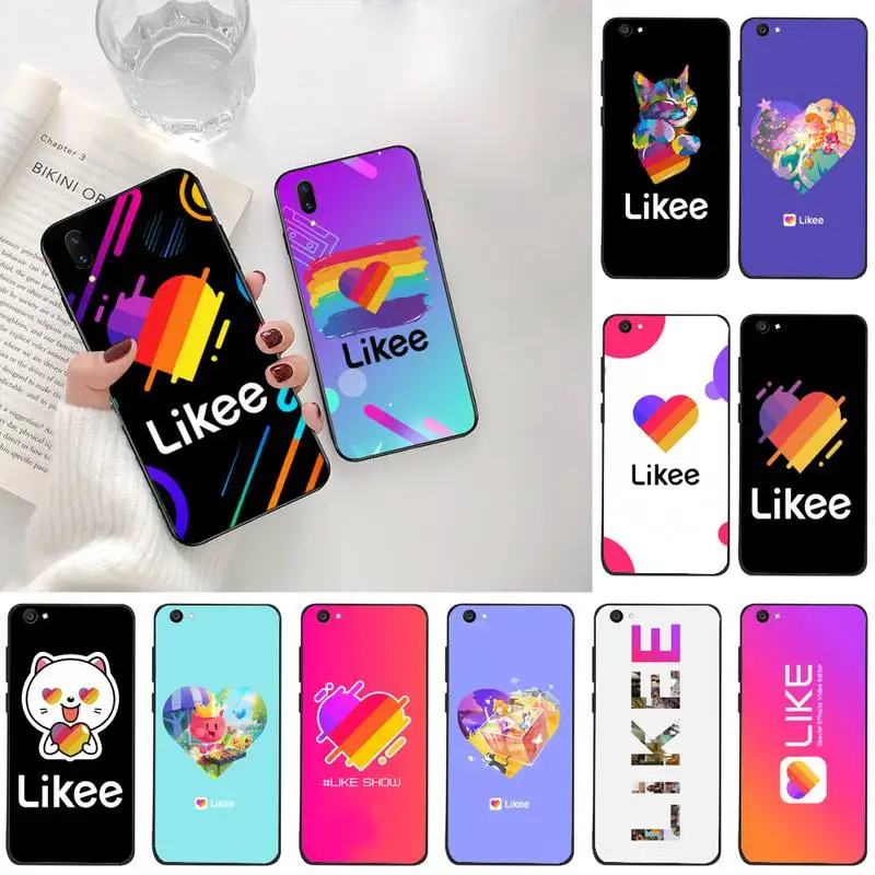 Likee Funny cat bear love heart роскошный уникальный дизайн чехол для телефона Vivo Y91c Y17 Y51 Y67 Y55 Y93