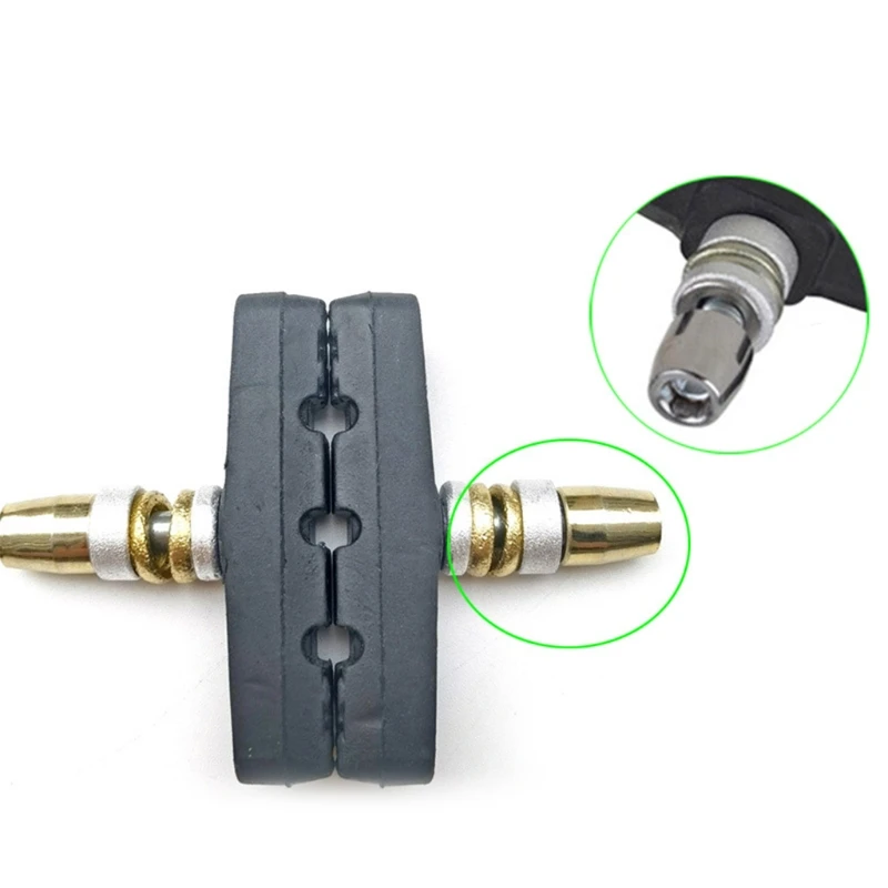 

Bike Brake Pads, Ideal Road Brake Pads for Mountain Riders,V-Brake Pads for Mountain Bike Brake Pads in Wet Condition