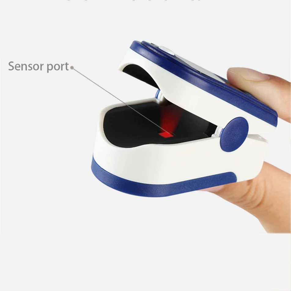 Пульсоксиметр на кончик пальца CMS50D SPO2 монитор склад в Китае |