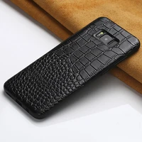 original genuine leather case for samsung s7 edge s8 plus galaxy s9plus s10 note 10 plus a50 a40 a10 a30 a40 a70 protective case