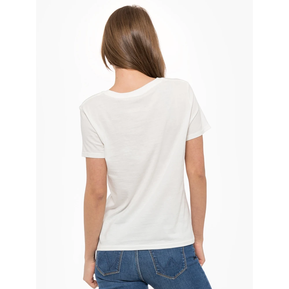Футболка Wrangler SS GRAPHIC TEE OFF WHITE W7Z4EV737 | Спорт и развлечения