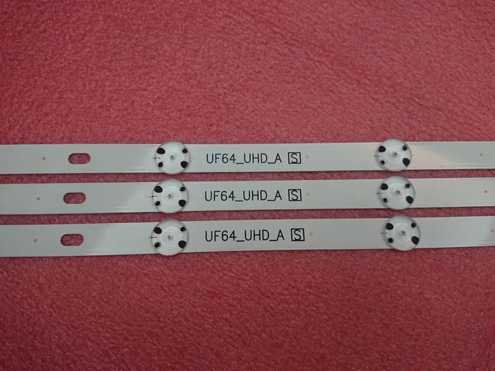 (New Kit )3 PCS 8LED 850mm LED backlight strip for LG HC430DGN-SLNX1 43UF6400 43UF640V 43UF6407 | Лампы и освещение