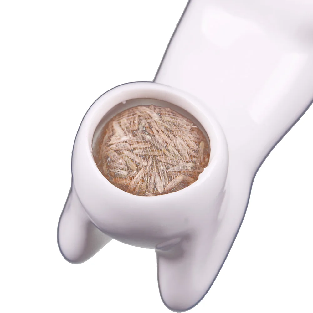 Творческий Керамика волшебный портрет бонсай горшок с травой кукла сад стол