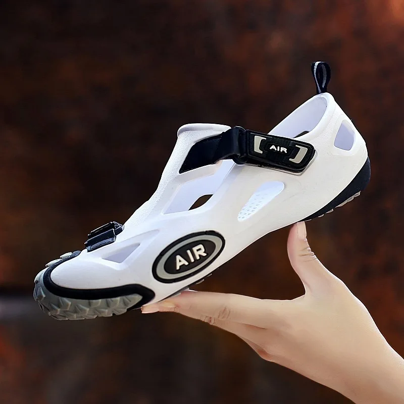 2021 мужские сандалии дышащие летние туфли модные пляжные на липучке zapatos mujer