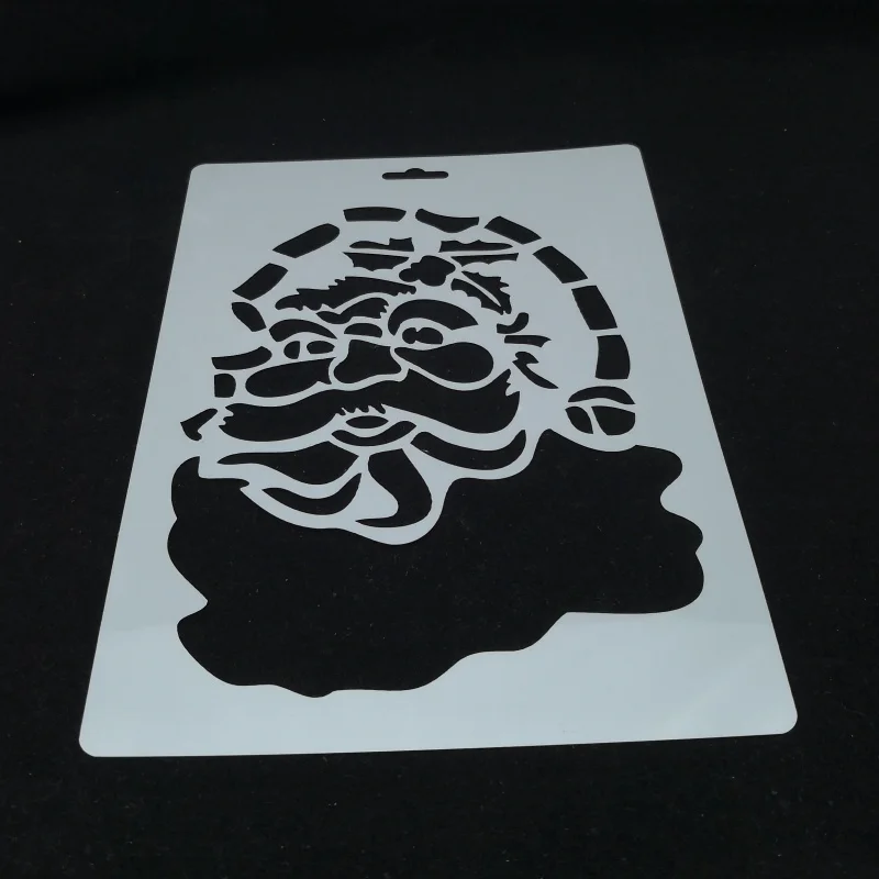 Слойные трафареты 18*26 с Санта-Клаусом для сделай сам Скрапбукинг/фотоальбом