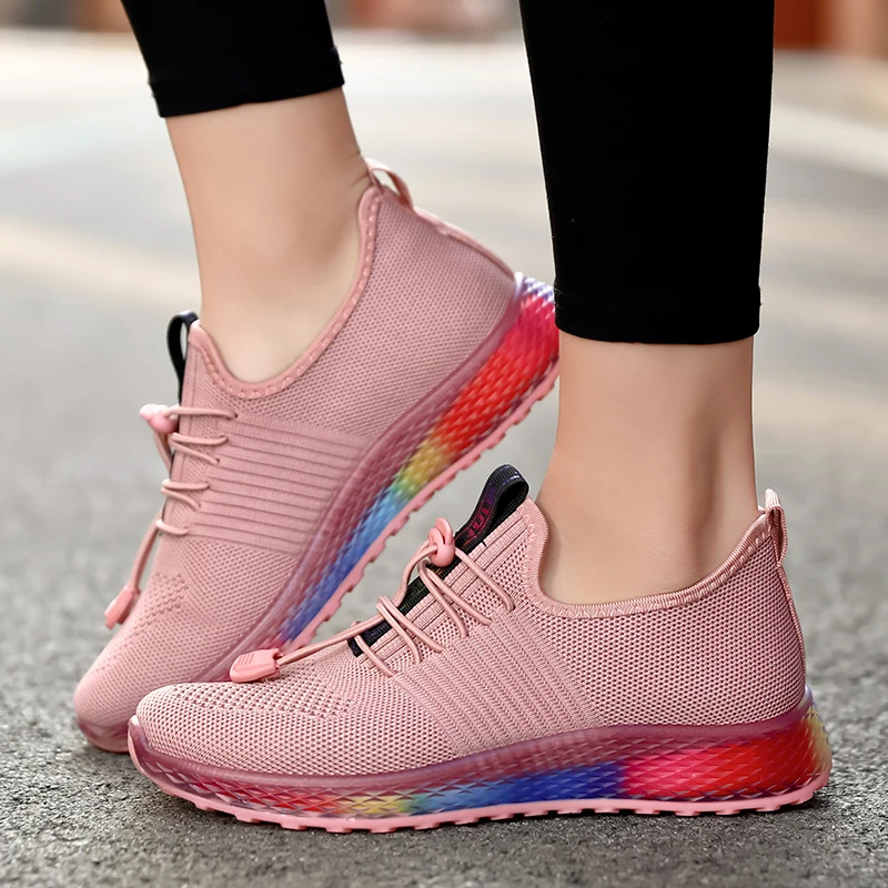 Tenis Feminino 2021 New Light Soft Gym Sport Shoes Women Tennis Shoes Female Stability Athletic Sneakers Brand Jogging Trainers