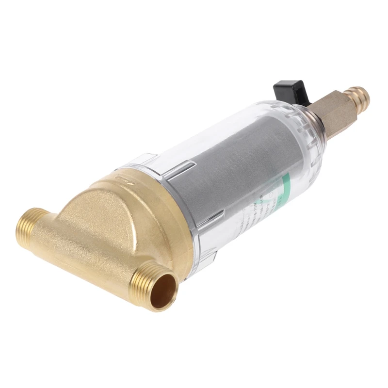 

4 Points Prefilter Stainless Steel Water Filter Purifier Mesh Copper Tap Faucet