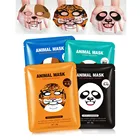 HanChan 10 шт.лот, Корейская увлажняющая маска для лица с милыми животными, овечкой, собакой, пандой, Тигром и гиалуроновой кислотой