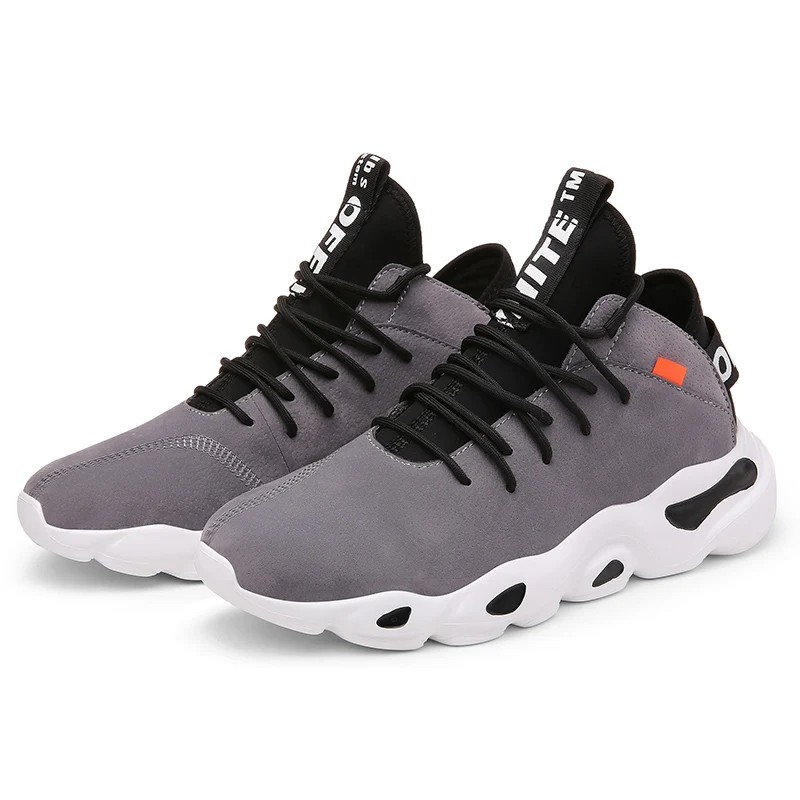 New Men Shoes Trend Matte Leather Sports Casual High Quality Old Autumn And Winter Comfortable Sneakers |