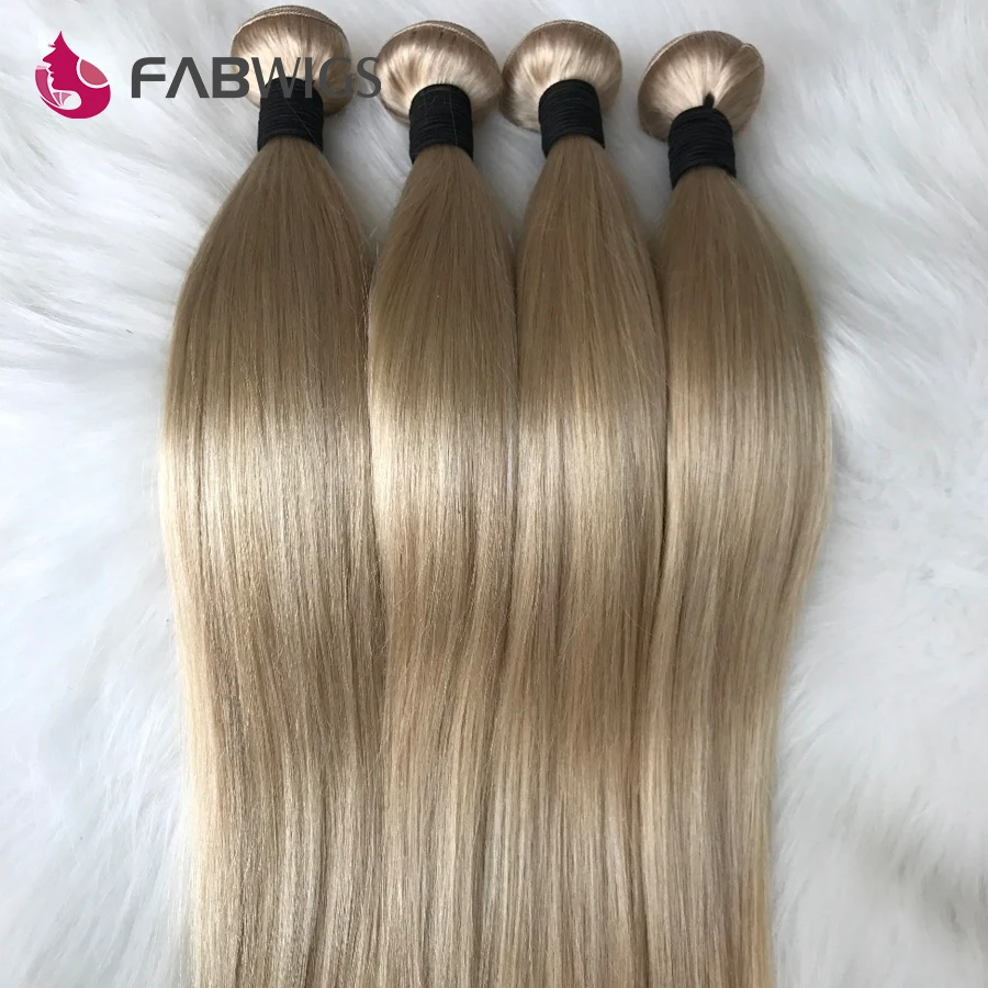 Fabwigs#60 пепельного цвета блонд Синтетические волосы на кружеве парики из натуральных волос на кружевной основе бразильские 13X4 Синтетические волосы на кружеве al с пучки Комбинации парик