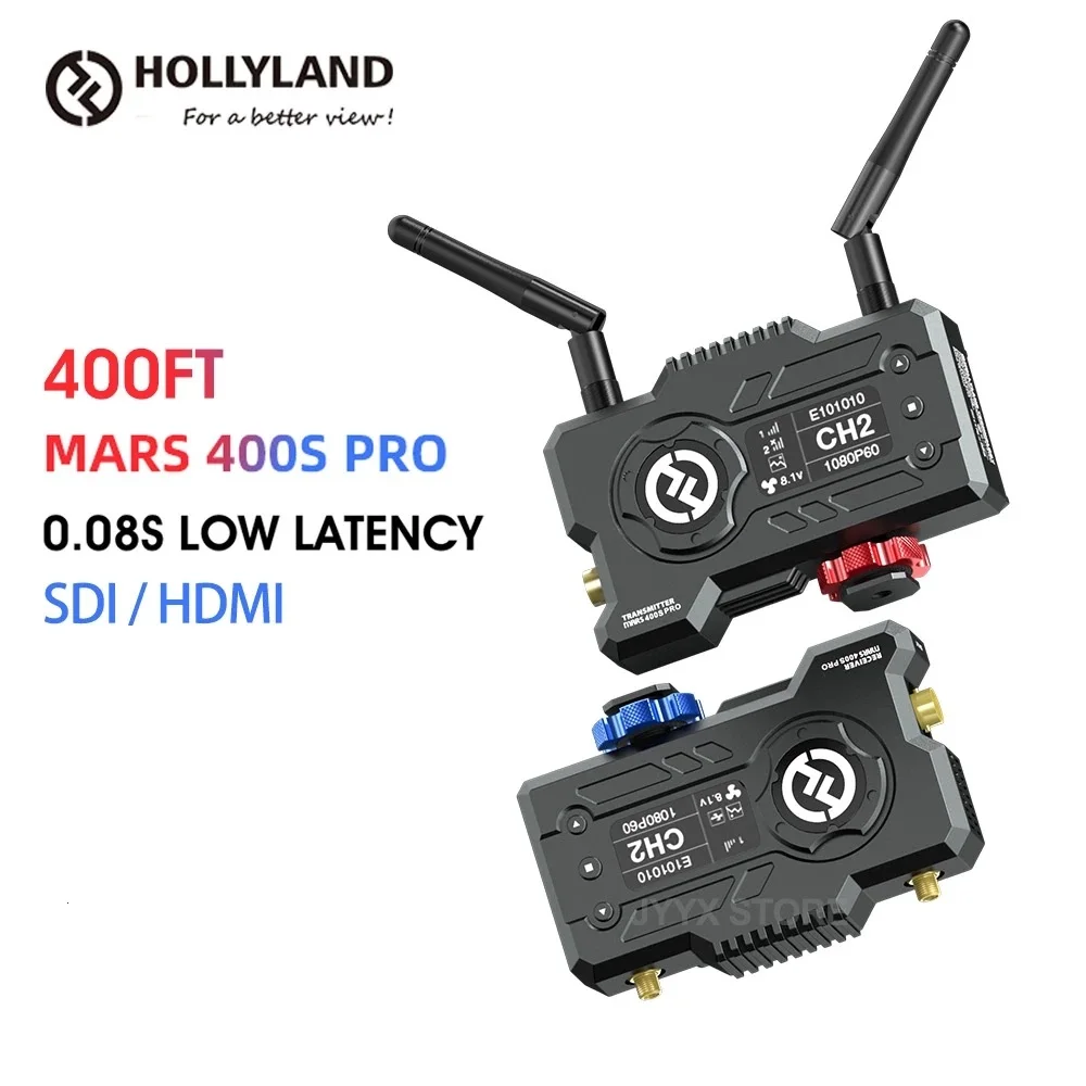 

Hollyland Mars 400S Pro беспроводной видеопередатчик ресивер 1080 футов SDI HD p беспроводная система передачи